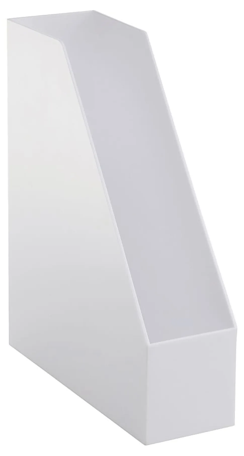 Realspace® White Plastic Magazine File