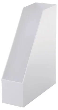 Realspace® White Plastic Magazine File