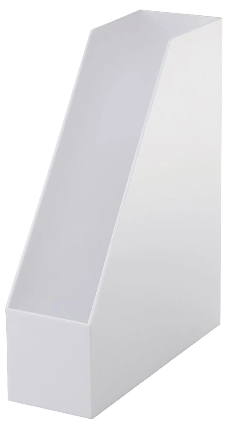 Realspace® White Plastic Magazine File