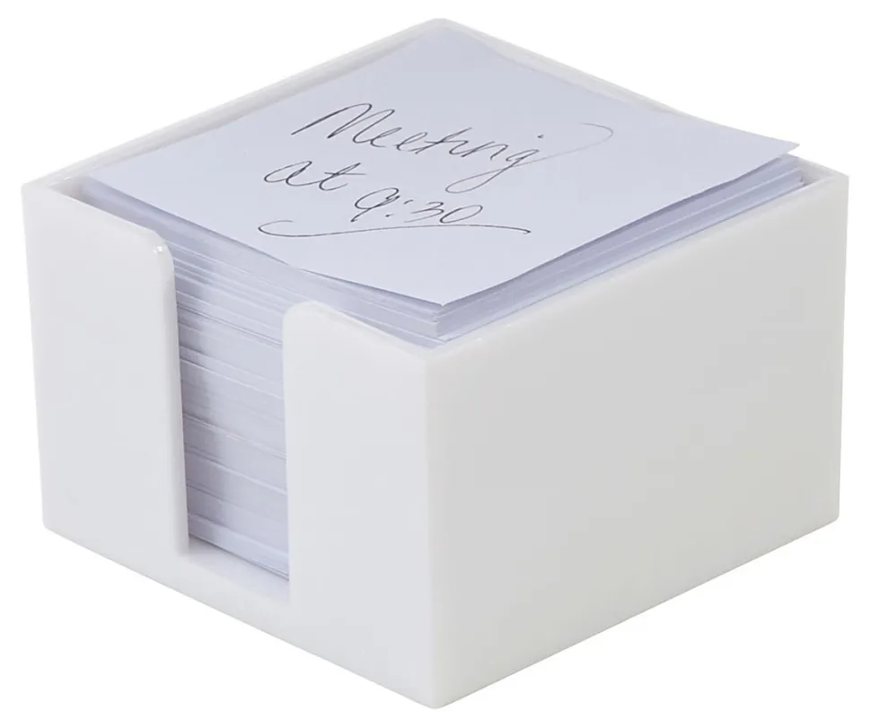 Realspace® White Plastic Memo Holder