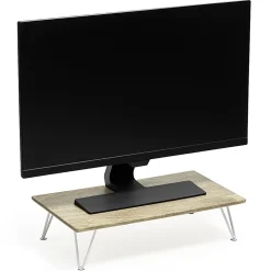 Realspace® Wood Monitor Stand, 4-3/4