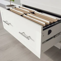 Realspace® 29-7/16"W x 18-1/2"D Lateral 2-Drawer File Cabinet, White
