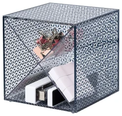 Realspace® Zora Acrylic Desktop Organizer Cube, 6