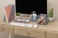 Realspace® Zora Acrylic Magazine File Holder, 11-5/8