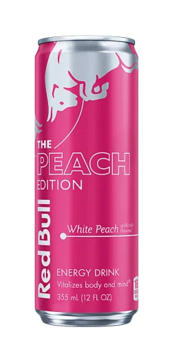 Red Bull Energy Drink, Peach Edition, 12 Oz
