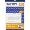 Rediform Carbonless 2-part Driver's Daily Log Book - 2 PartCarbonless Copy - 5.37" x 8.75" Form Size - White - Black Print Color - Recycled - 1 / Each