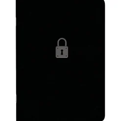 Rediform® Password Notebook, 64 Pages, Black