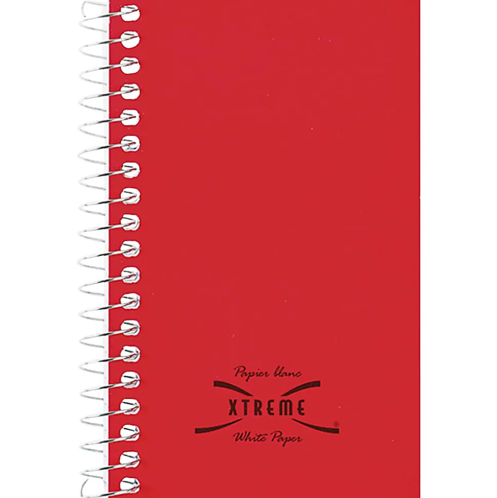 Rediform® Spiralbound Bright Memo Notebook, 3" x 5", 60 Sheets, Assorted Colors