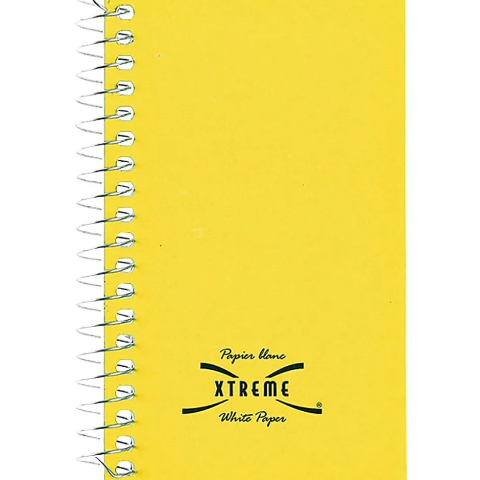 Rediform® Spiralbound Bright Memo Notebook, 3" x 5", 60 Sheets, Assorted Colors