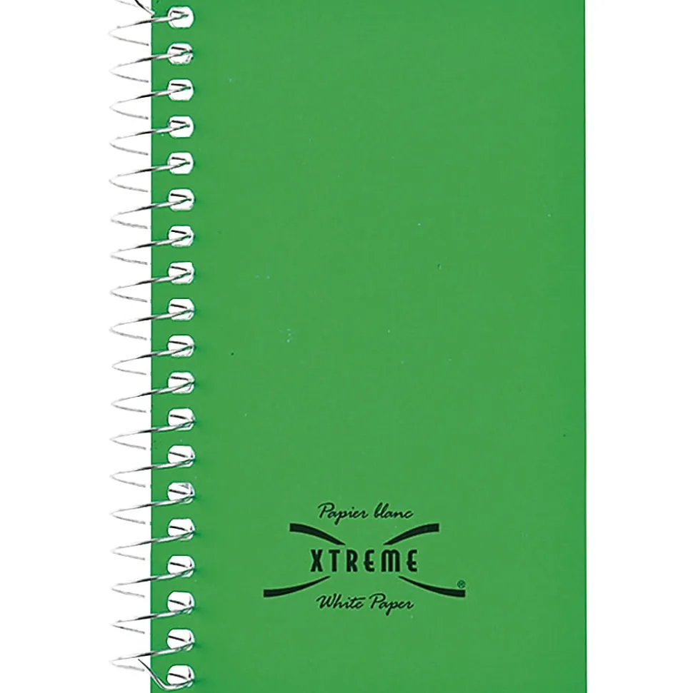 Rediform® Spiralbound Bright Memo Notebook, 3" x 5", 60 Sheets, Assorted Colors