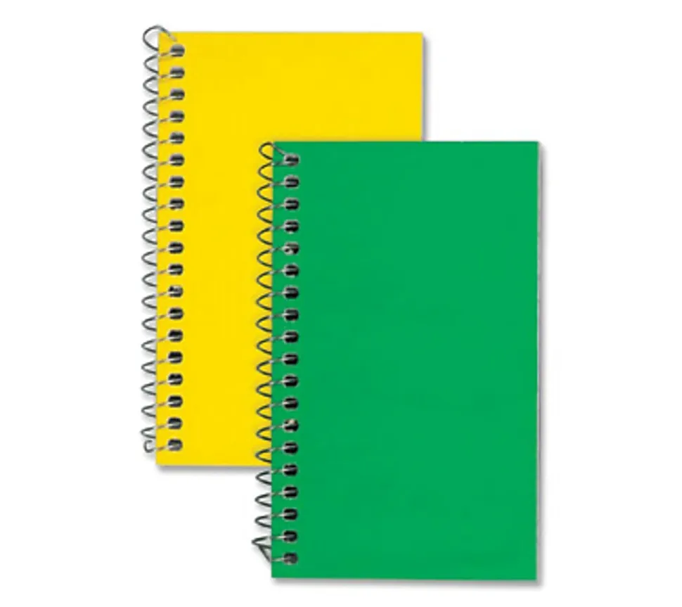 Rediform® Spiralbound Bright Memo Notebook, 3" x 5", 60 Sheets, Assorted Colors