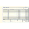 Rediform® Weekly Time Clock Card Pad, 4.25" x 7", Manila, Pad Of 100