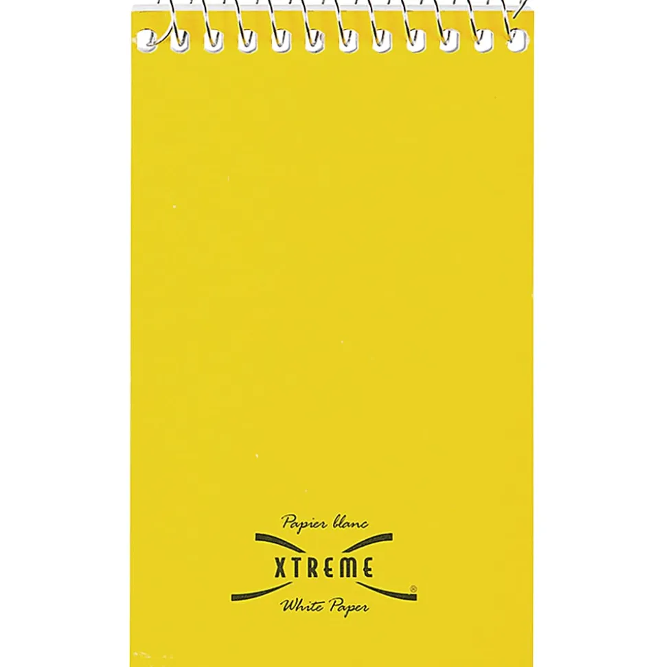 Rediform® Wirebound Memo Notebook, 3" x 5", 60 Sheets, Assorted Colors