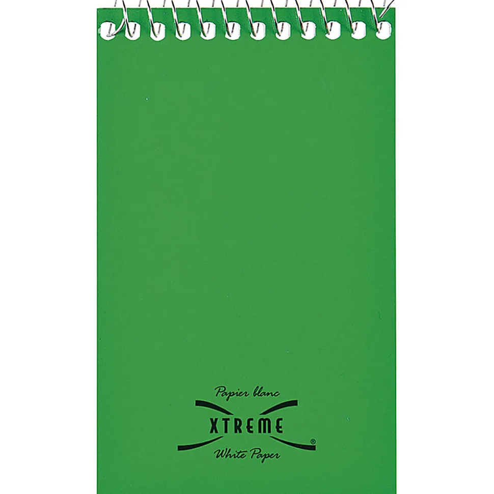 Rediform® Wirebound Memo Notebook, 3" x 5", 60 Sheets, Assorted Colors