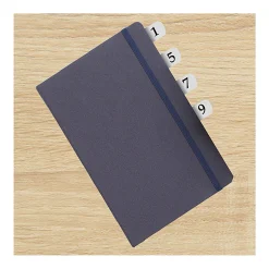 Redi-Tag® Permanent Index Tabs, White, 1-10 & 3 Blank Per Set, 8 Sets, 104 Total Tabs