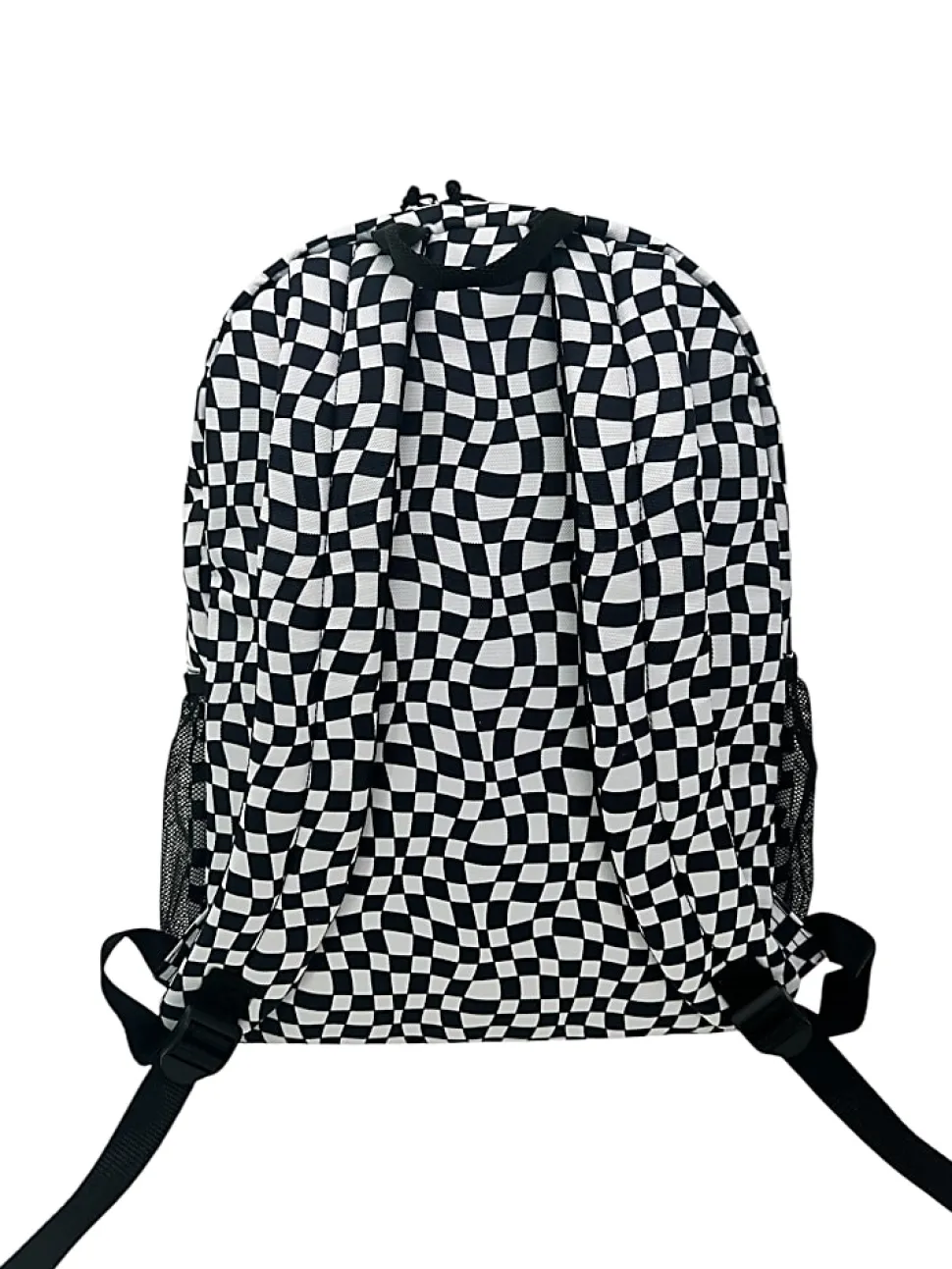 RED.STONE 2-Piece Backpack/Lunch Bag Set With Laptop/Tablet Pocket, White/Black Checks