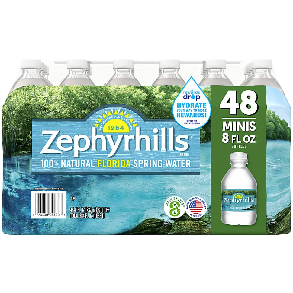 Regional Spring Water, 8 Oz, Case Of 48 Bottles