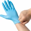 Remcoda Disposable Nitrile Gloves - 3 mil Thickness - Large Size - Nitrile - Blue - Durable, Comfortable - 100 / Box