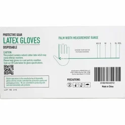 Remcoda Powder-Free Latex Gloves - 4 mil Thickness - Large Size - Latex - Off White - Powder-free, Comfortable, Excellent Grip - - LAT101L