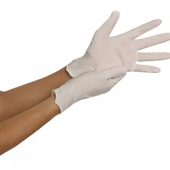 Remcoda Powder-Free Latex Gloves - 4 mil Thickness - X-Large Size - Latex - Off White - Powder-free, Comfortable, Excellent Grip - Â - LAT101XL
