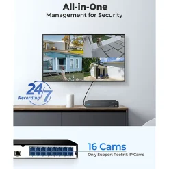 Reolink 16-channel NVR With 4TB Pre-Installed  1.77