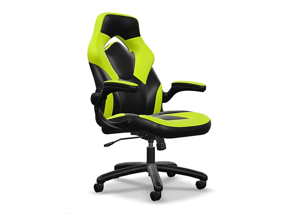 RESPAWN 3085 Gaming Chair, With Integrated Headrest, Green, RSP3085GRN