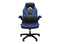 Respawn Racing Style Ergonomic Bonded Leather Computer Gaming Chair, Blue