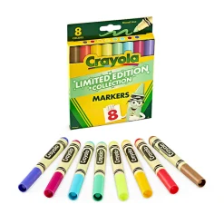 8 Retired Colors Creating 8 BL markers to match the 8ct retired crayons we are bringing back for Limited Time Only.