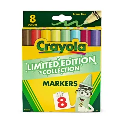 8 Retired Colors Creating 8 BL markers to match the 8ct retired crayons we are bringing back for Limited Time Only.