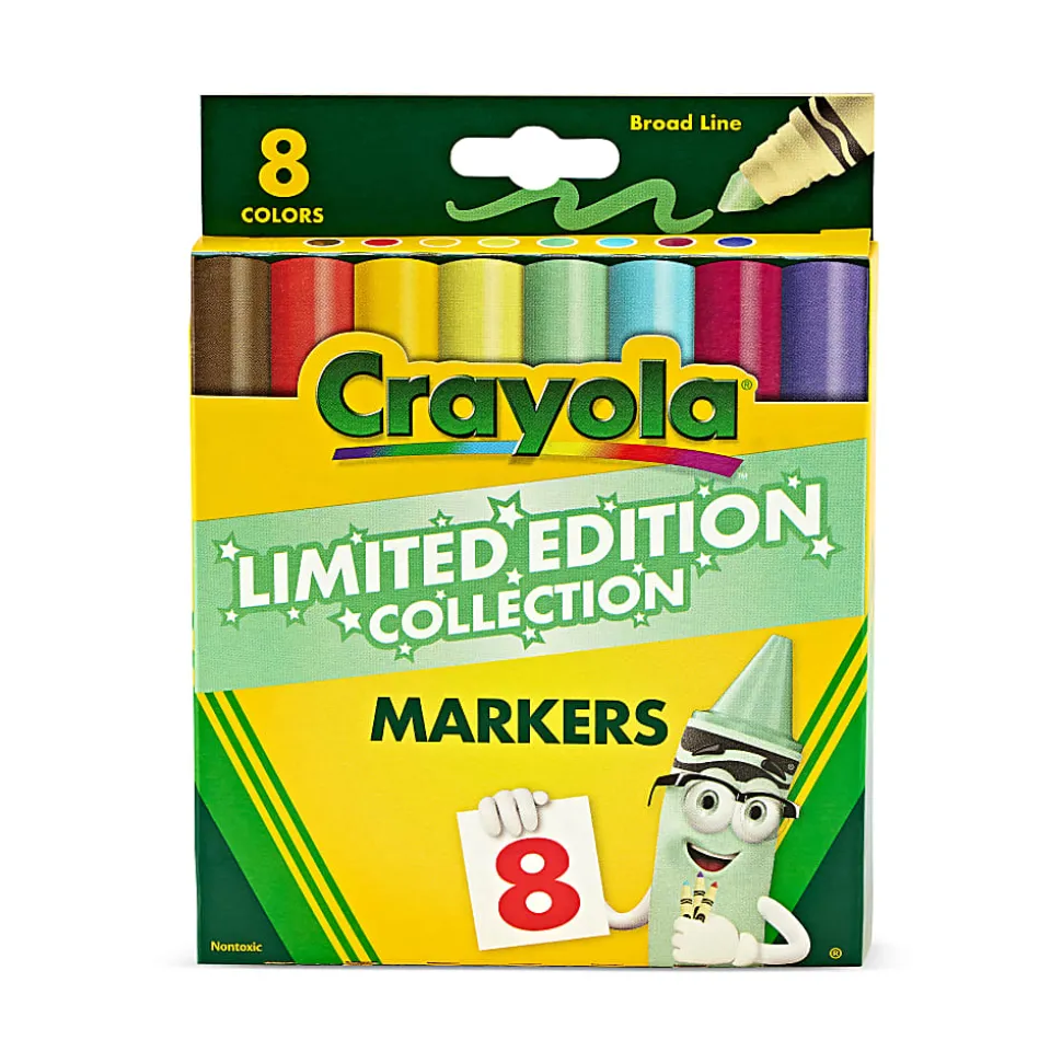 8 Retired Colors Creating 8 BL markers to match the 8ct retired crayons we are bringing back for Limited Time Only.