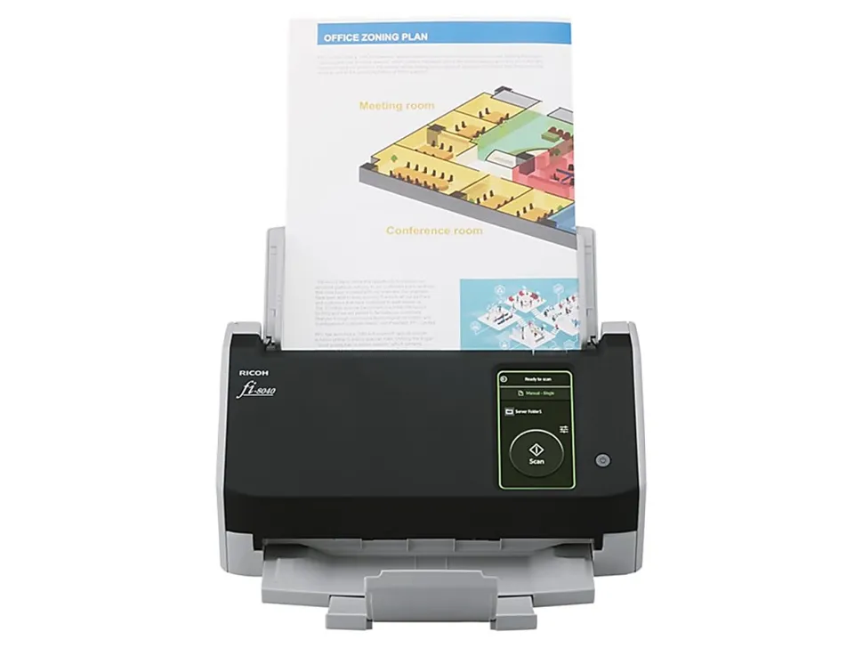 Ricoh fi 8040 - Premium Bundle - document scanner - Dual CIS - Duplex - - 600 dpi x 600 dpi - up to 40 ppm (mono)/up to 40 ppm (color)