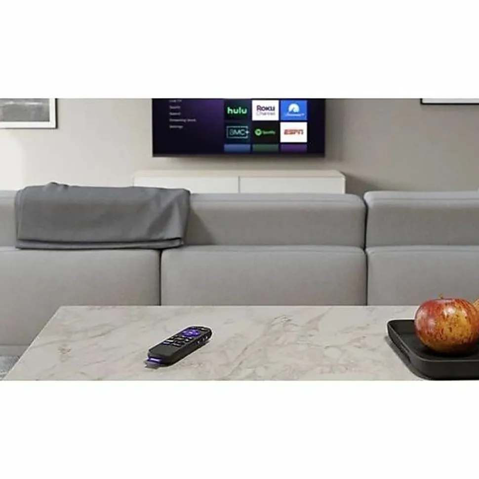 Roku RCA1R Device Remote Control - For TV, Roku, Media Player - BatteryBlack