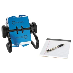 Rolodex® Open Metal Single Rotary File, 2 1/4
