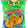 Rovira Foods Eric’s Plantain Chips, Original, 1.2 Oz