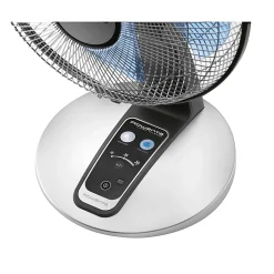 Rowenta Turbo Silence Table Fan, 21-5/16" x 13-13/16", Black