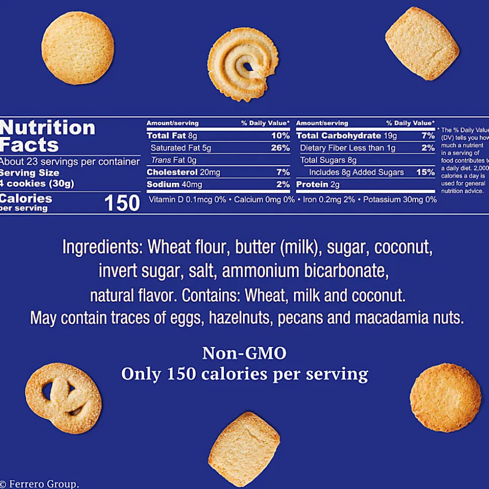 Royal Dansk Danish Butter Cookies, 24 Oz