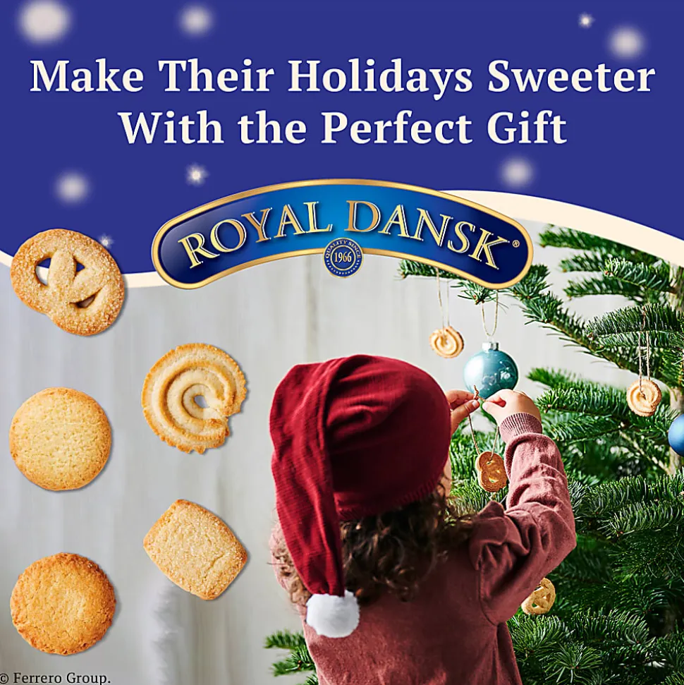 Royal Dansk Danish Butter Cookies, 24 Oz