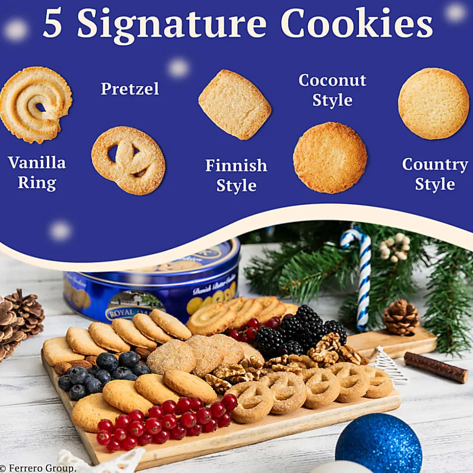 Royal Dansk Danish Butter Cookies, 24 Oz