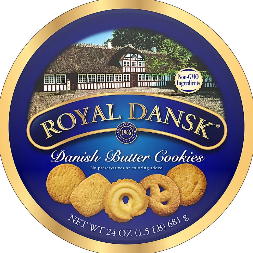 Royal Dansk Danish Butter Cookies, 24 Oz