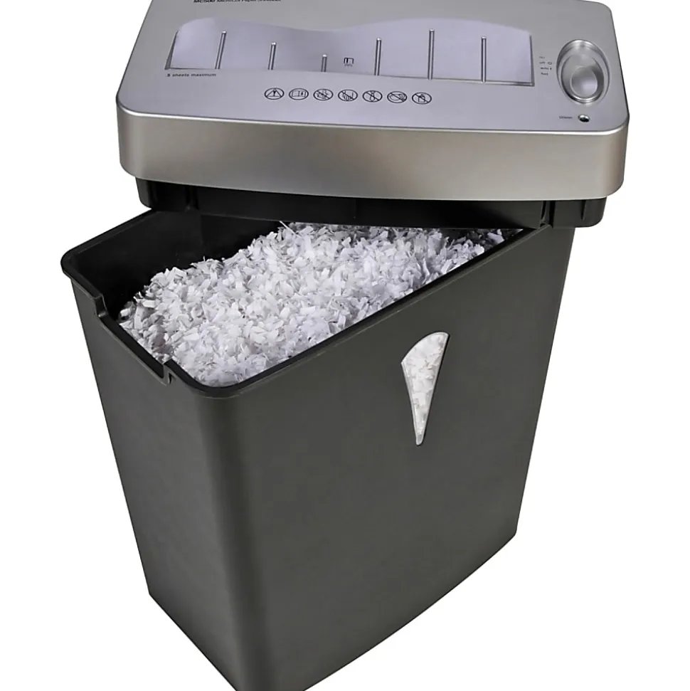 Royal® 5 Sheet Micro-Cut Shredder With Media Destroyer