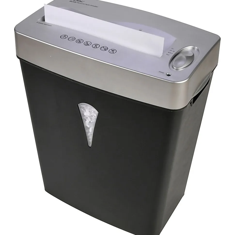 Royal® 5 Sheet Micro-Cut Shredder With Media Destroyer