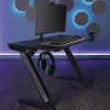 RS Gaming™ Venno 45"W Gaming Computer Desk, Black