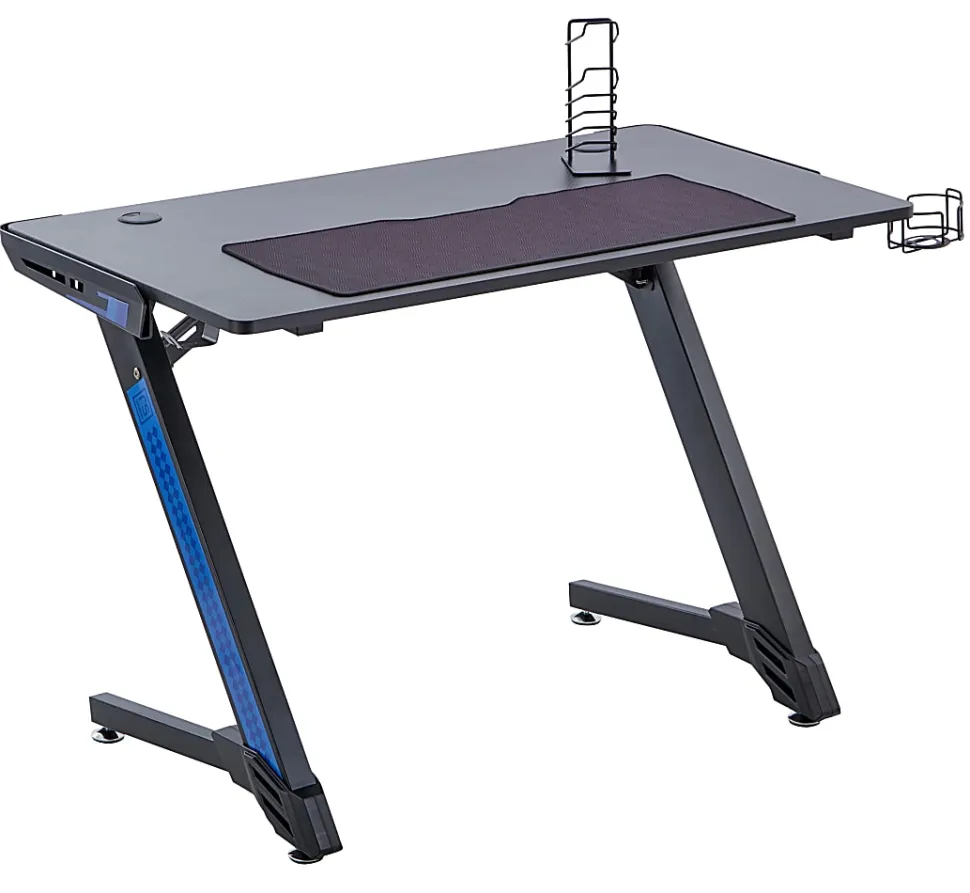 RS Gaming™ Venno 45"W Gaming Computer Desk, Black
