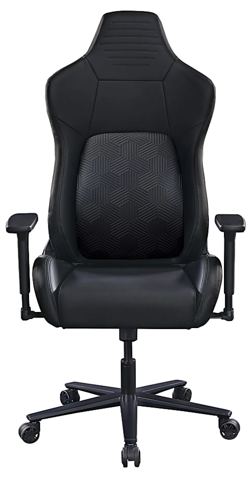 RS Gaming™ Vertex Ergonomic Faux Leather High-Back Gaming Office Chair, Black, BIFMA Compliant