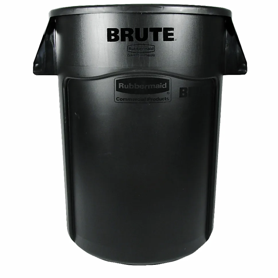 Rubbermaid® Brute® 44-Gallon Waste Container, Black