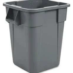 Rubbermaid® Commercial Brute Square Containers, 40 Gallons, Gray