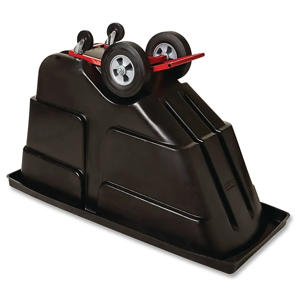Rubbermaid® Commercial,0.5 cu yd BRUTE Rotomolded Tilt Truck, 450 lb Capacity, Black