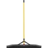 Rubbermaid Commercial Maximizer Push-To-Center 36" Brooms - Polypropylene Bristle - 58.1" Overall Length - Steel Handle - 6 / Carton