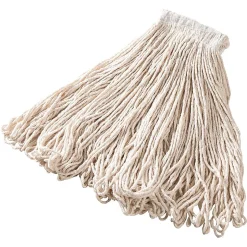 Rubbermaid Commercial Products #24 Cotton Looped-End String Mop Refill 2-Pack, White