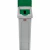 Rubbermaid Commercial Slim Jim Recycling Station 1-Stream Paper, 23 Gal - 23 gal Capacity -  - 2185054